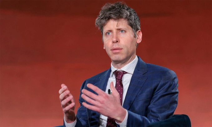CEO OpenAI Sam Altman. Ảnh: Reuters
