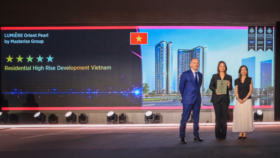 Sự nhất quán trong tiêu chuẩn phát triển là chìa khóa để Masterise Homes chinh phục các giải thưởng quốc tế.